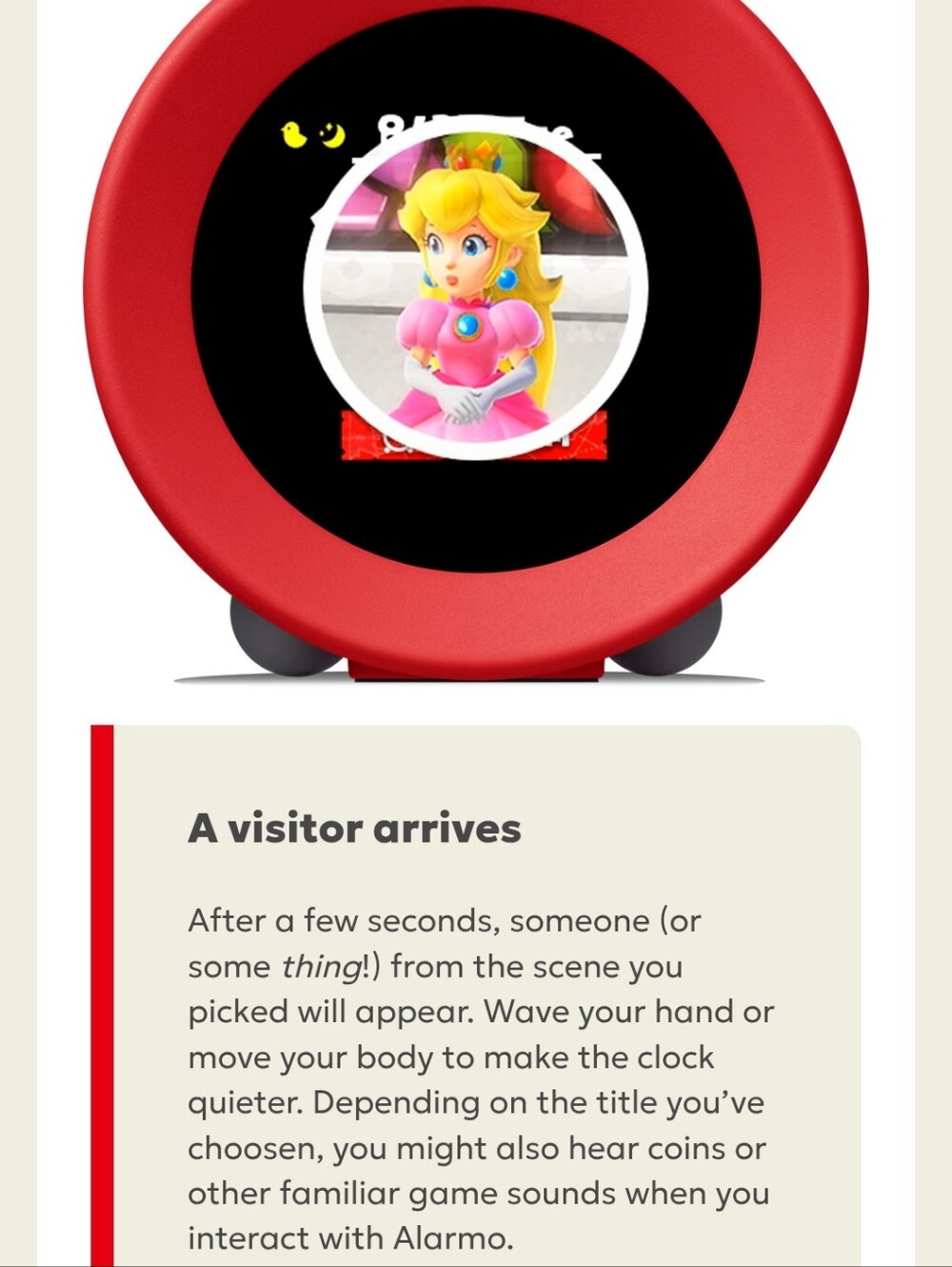 Nintendo Alarmo Sound Clock - Zelda, Mario, Pikmin and More - Picture 12 of 15